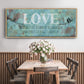 Love Between Us - Floater Framed Canvas Print