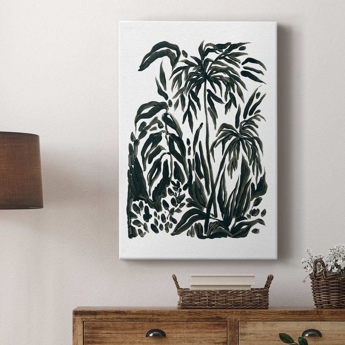 Ink Jungle IV - Canvas Art Print