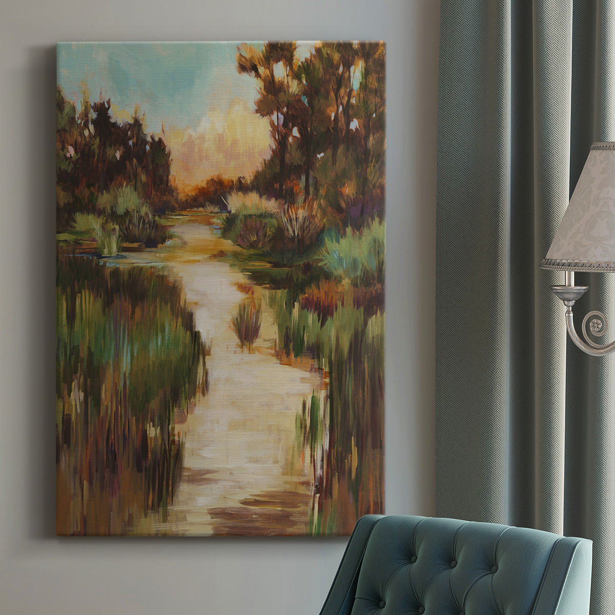 Well Worn Path Premium Gallery Wrapped Canvas - Ready to Hang