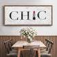 Chic - Floater Framed Canvas Print