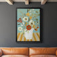 Joyful Blossoms I - Modern Framed Canvas Print