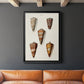 Cone Shell Collection II - Modern Framed Canvas Print