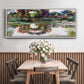 Rose Flowered Arches at Giverny, 1913 - Floater Framed Canvas Print