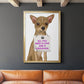 Love and Chihuahua - Modern Framed Canvas Print