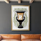 Greek Vases I - Modern Framed Canvas Print
