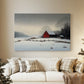 Dawn of Pale Winter Star - Canvas Art Print