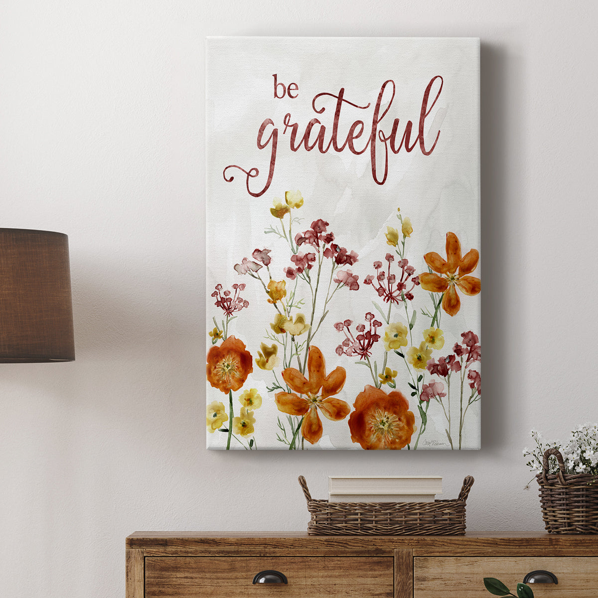 Grateful Catalina Bouquet - Canvas Art Print