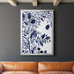 Indigo Song I - Modern Framed Canvas Print