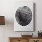 Graphite Moon I - Canvas Art Print