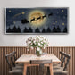 Celestial Christmas Collection D - Floater Framed Canvas Print