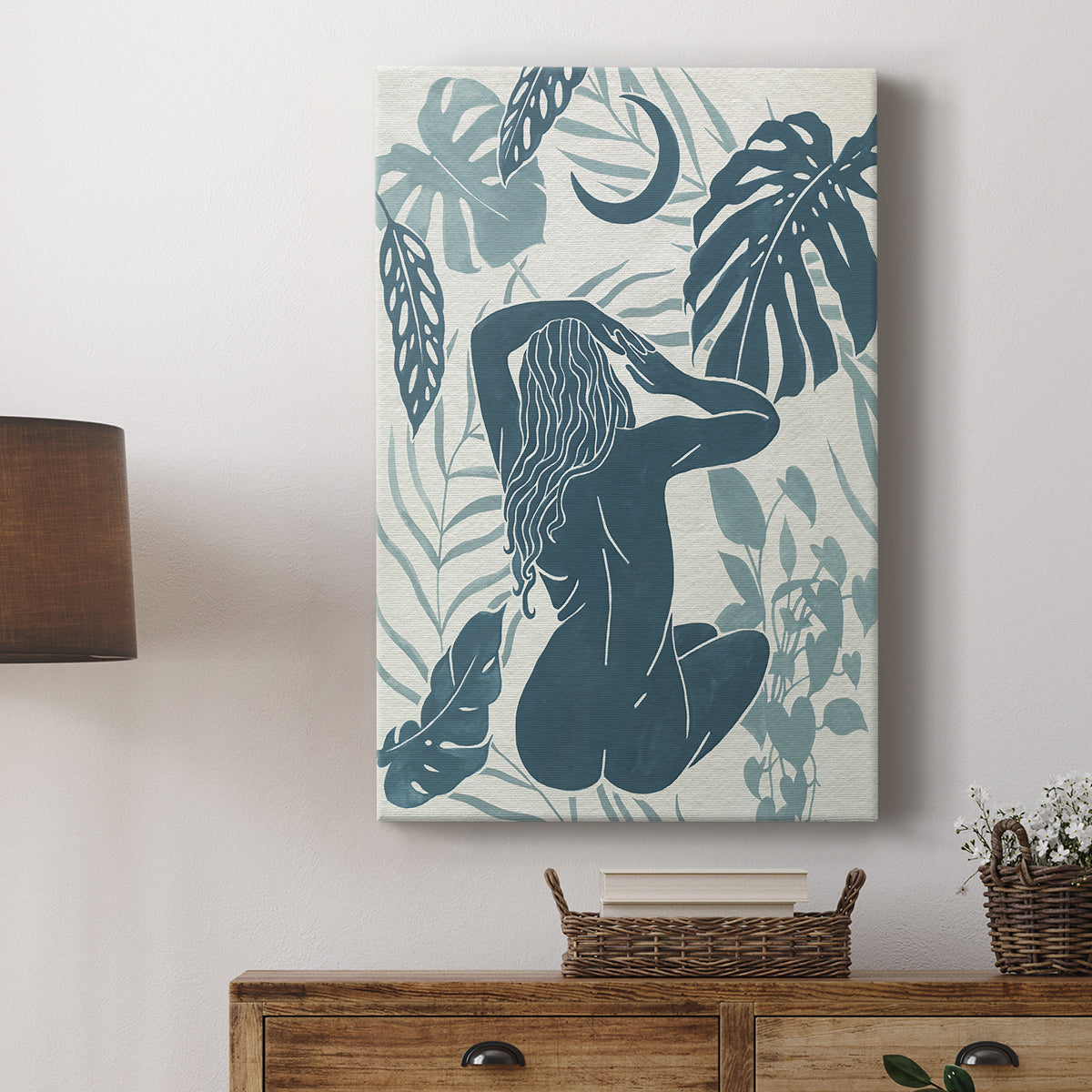 Moon Gazer IV - Canvas Art Print