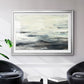 On The Stormy Seas - Modern Framed Art Print