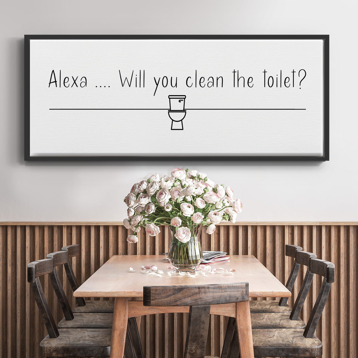 Alexa ... - Floater Framed Canvas Print