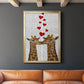 Love is in the Air Collection B - Modern Framed Canvas Print