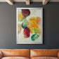 Earthy Fragments I - Modern Framed Canvas Print