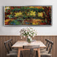 The Japanese Bridge, 1922 - Floater Framed Canvas Print