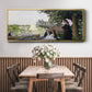 Garden House on the Zaan, Zaandam, 1871 - Floater Framed Canvas Print