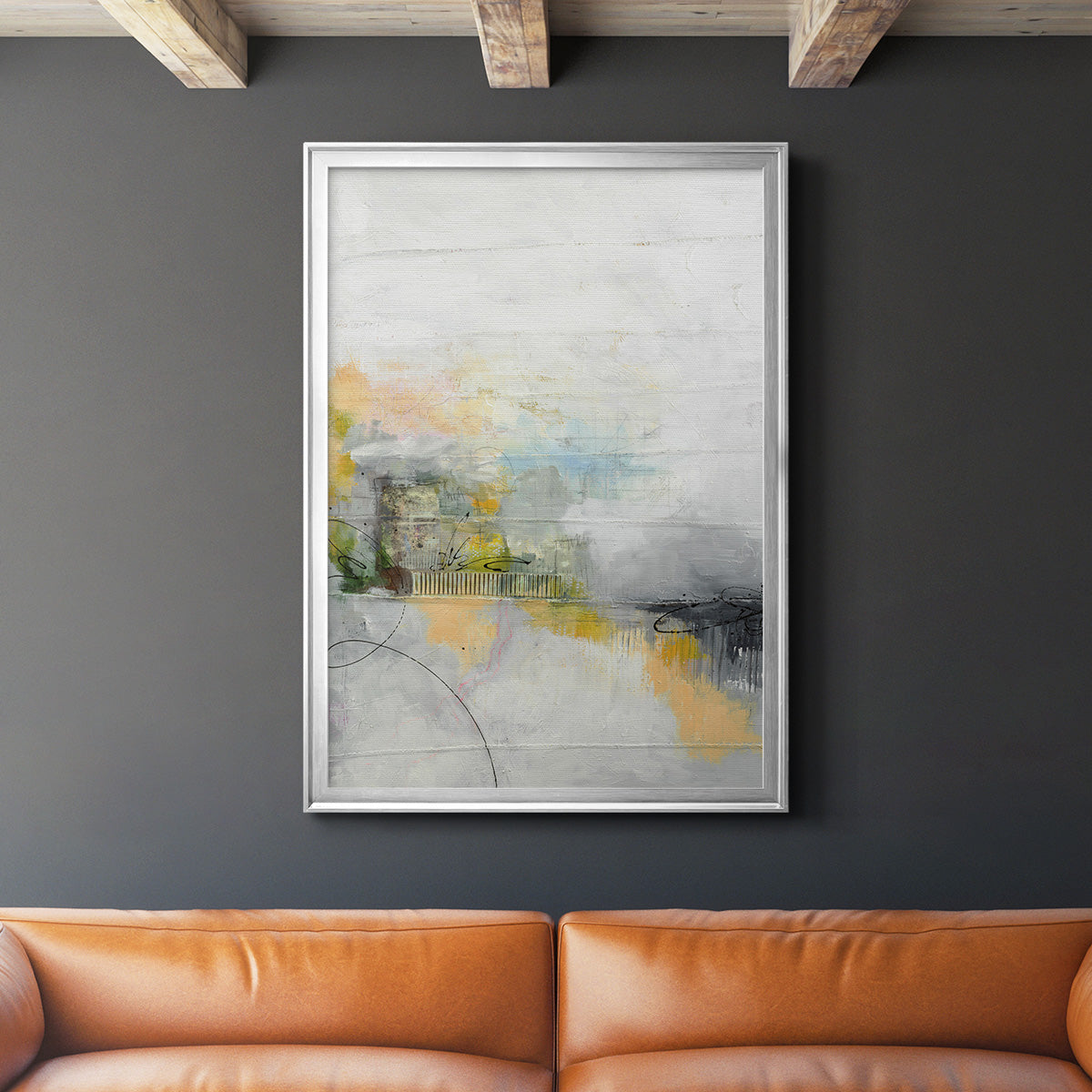 A Place of My Own - Modern Framed Canvas Print