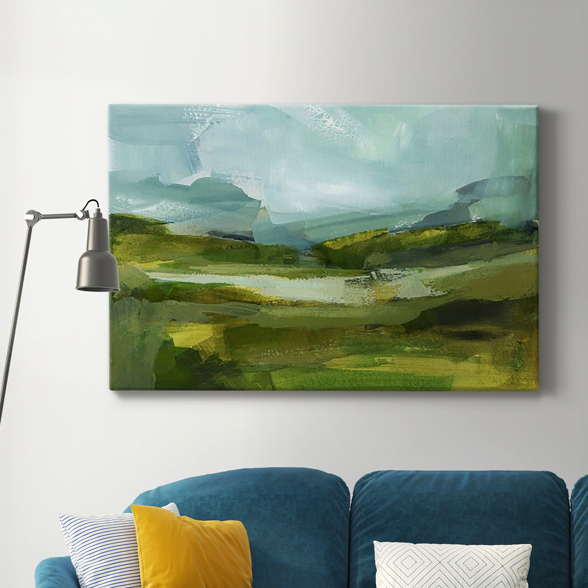 Emerald View III - Canvas Art Print