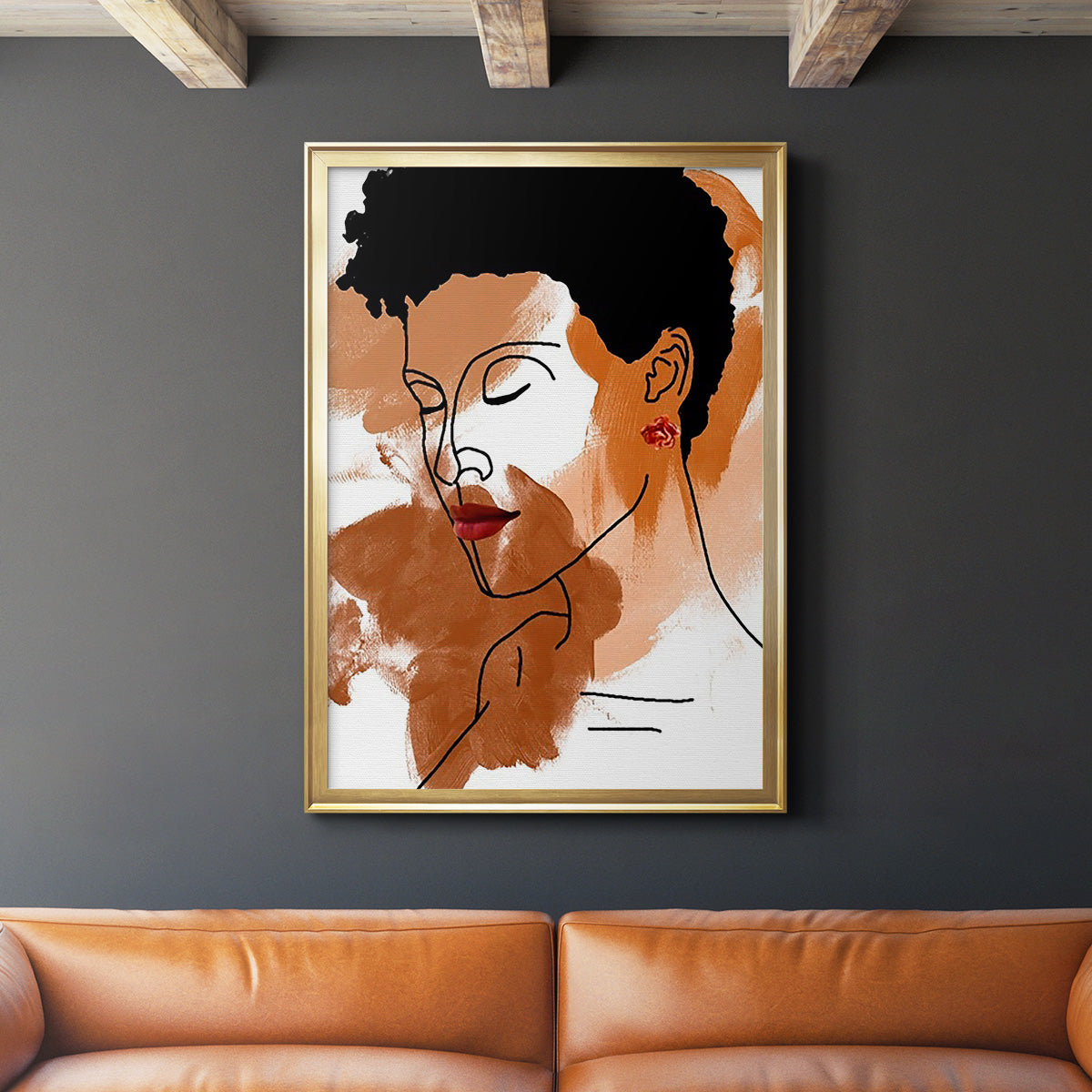 Phenomal Women III - Modern Framed Canvas Print