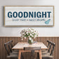 Sleep Tight Sweet Dreams - Floater Framed Canvas Print