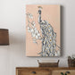 Peacock in Gold II - Canvas Art Print