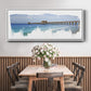 Virginia Beach Pier - Floater Framed Canvas Print