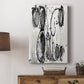 Grey Scribbles II - Canvas Art Print