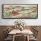 Rust Grasslands II - Floater Framed Canvas Print
