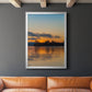 Molten Gold - Modern Framed Canvas Print