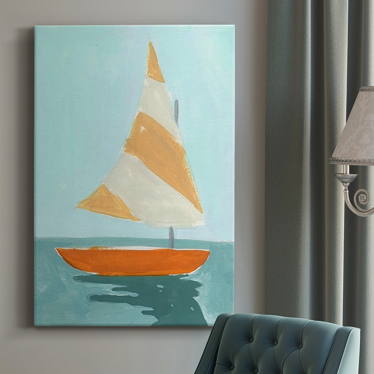 Small Sail I - Canvas Art Print