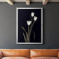 Tulip Pose I - Modern Framed Canvas Print