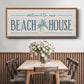Our Beach House - Floater Framed Canvas Print