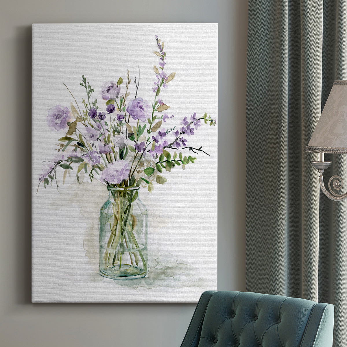 Purple Passion I - Canvas Art Print