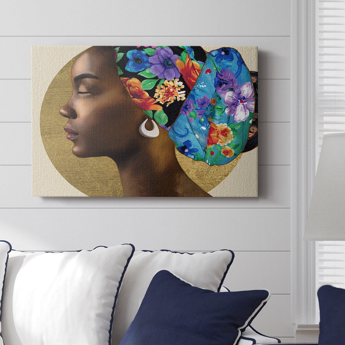 Golden Lady II - Canvas Art Print