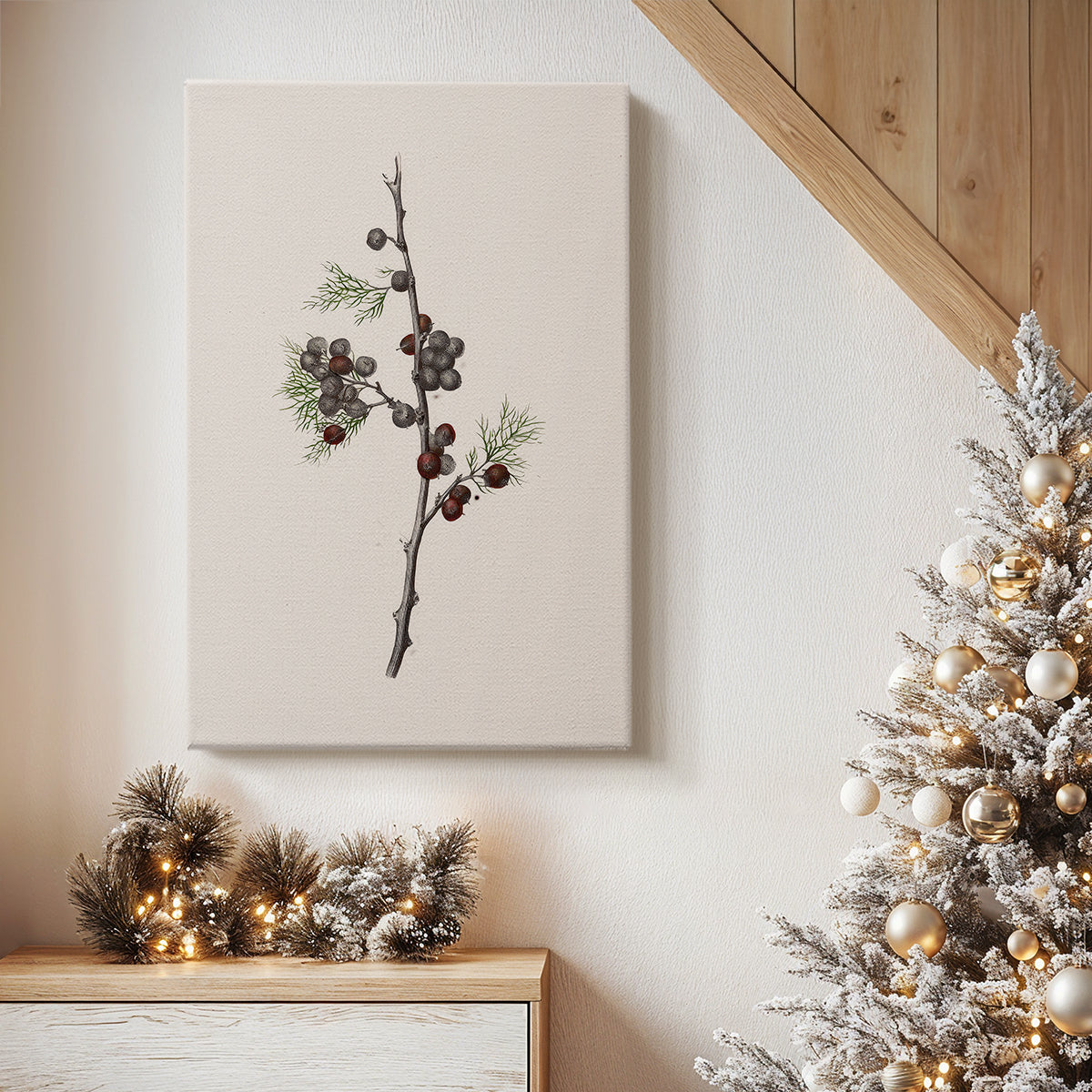 Frostlit Blessing of Cathedral - Canvas Art Print