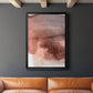 Red Ochre Abstract II - Modern Framed Canvas Print