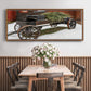 Country Store Wagon - Floater Framed Canvas Print
