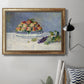 Still Life with Peaches and Grapes Premium Framed Canvas- Ready to Hang