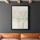 Natural Radiance II - Modern Framed Canvas Print
