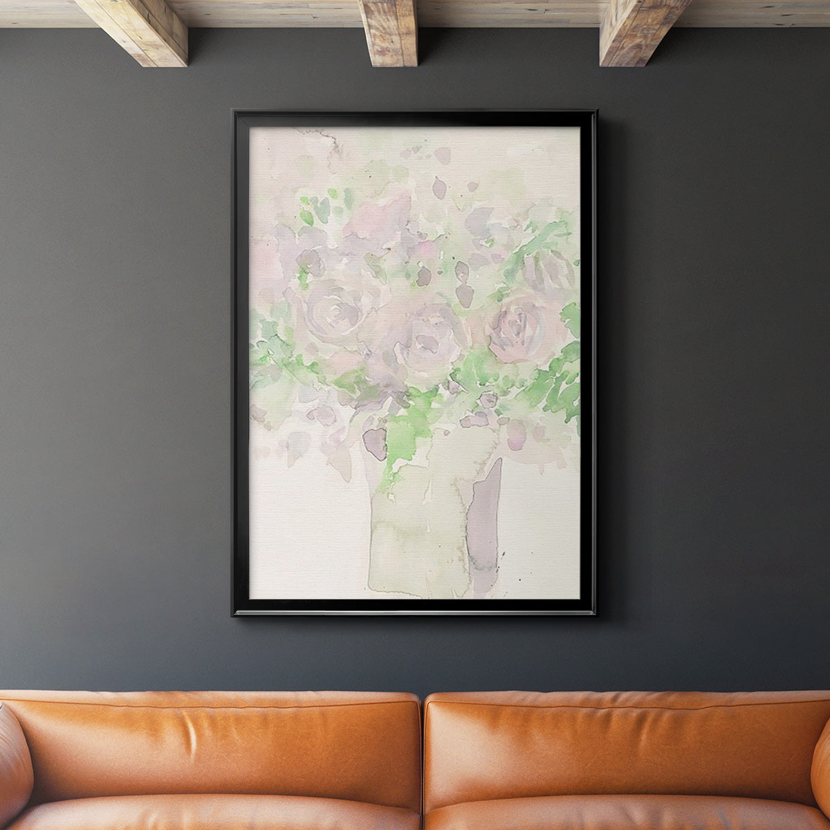 Natural Radiance II - Modern Framed Canvas Print