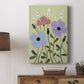 Woodblock Floral III - Canvas Art Print