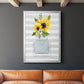 Sunflower Perfume II - Modern Framed Canvas Print