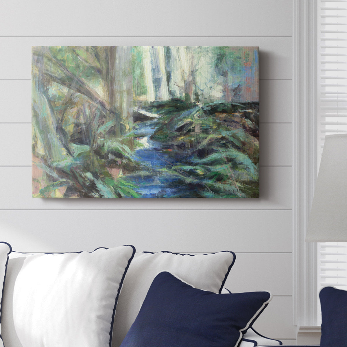 Rambling Blues - Canvas Art Print