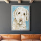 Labradoodle I - Modern Framed Canvas Print