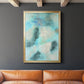 Blue Shift II - Modern Framed Canvas Print
