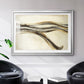 Catching a Metallic Wave - Modern Framed Art Print