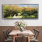 The Garden, 1872 - Floater Framed Canvas Print