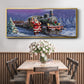All Aboard - Floater Framed Canvas Print