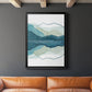 Icicle Range I - Modern Framed Canvas Print